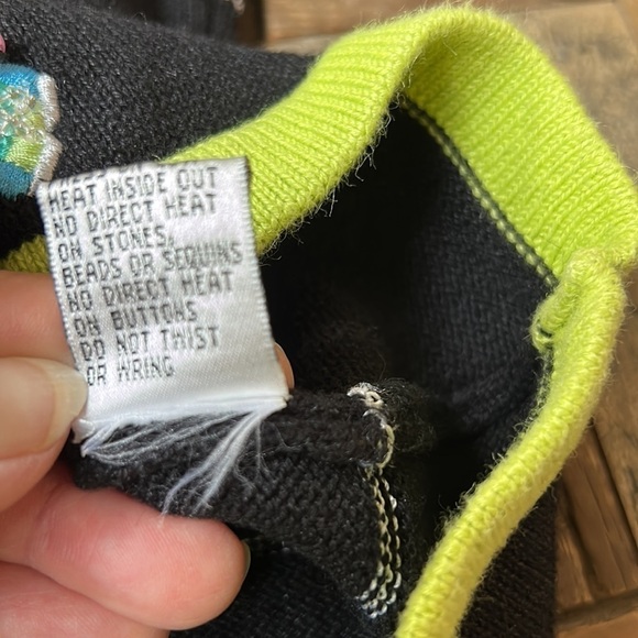 Jack B Quick Petite Football Cheerleader Hoodie Knit Cardigan - Picture 10 of 13